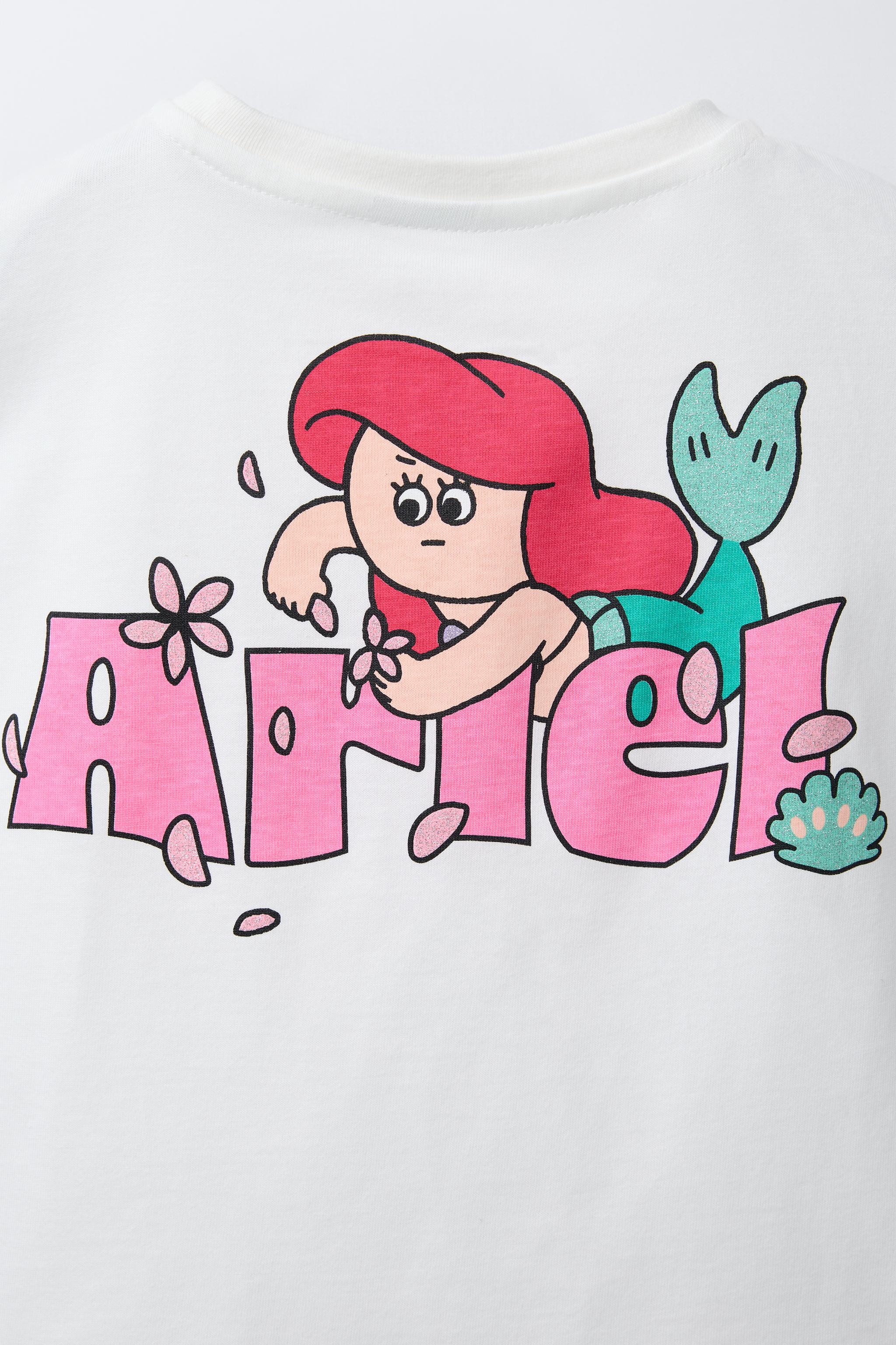 T-SHIRT IMPRIMÉ ARIEL PRINCESSES © DISNEY